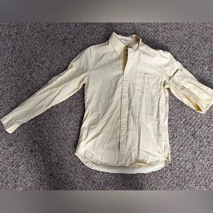 J. Crew Men’s Classic Canary Oxford Yellow Button Up